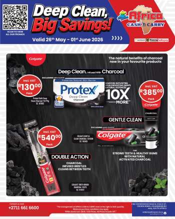 Africa Cash & Carry catalogue  - 26/05/2026 - 01/06/2026.