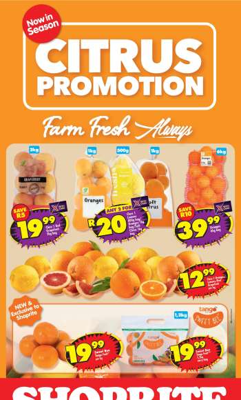 Shoprite catalogue  - 25/05/2026 - 07/06/2026.