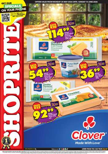 Shoprite catalogue  - 25/05/2026 - 14/06/2026.