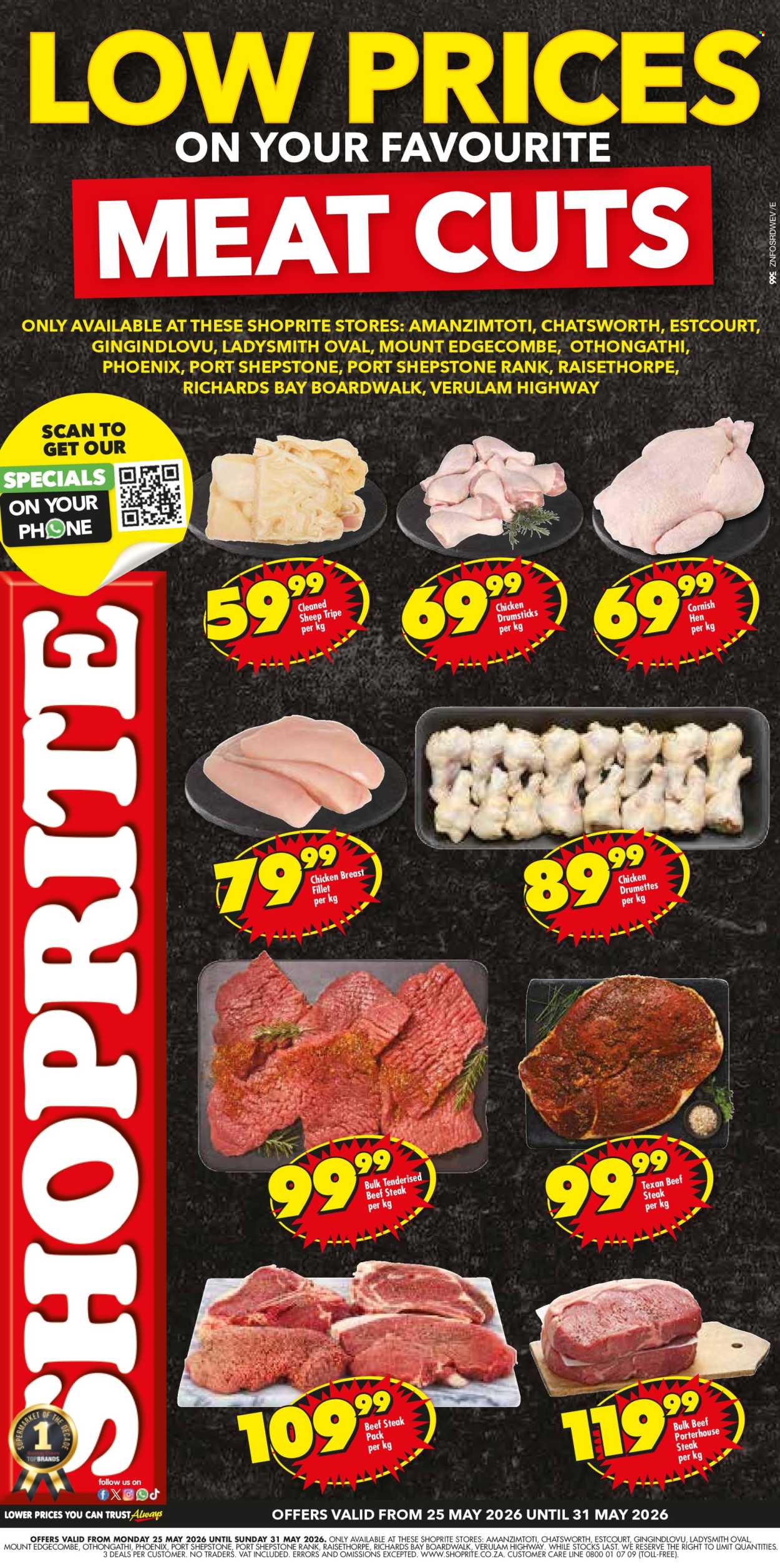 Shoprite specials - 25/05/2026 - 31/05/2026. Page 1
