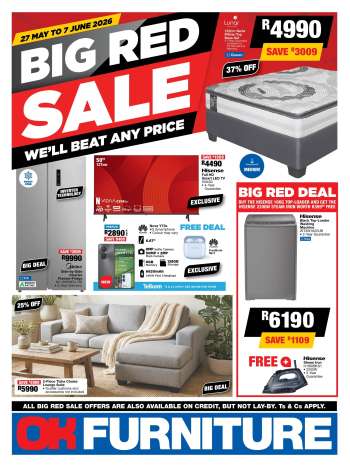OK Furniture catalogue  - 27/05/2026 - 07/06/2026.