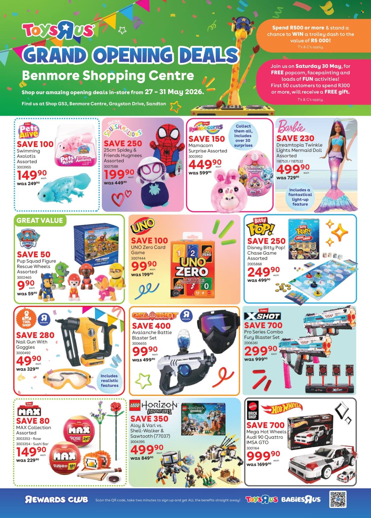 Toys R Us specials - 27/05/2026 - 31/05/2026. Page 1