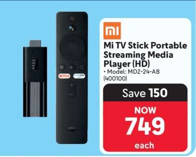 Mi TV Stick Portable Streaming Media Player (HD)