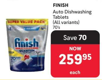 FINISH Auto Dishwashing Tablets