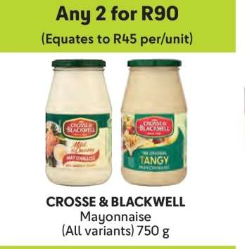 Crosse & Blackwell Mayonnaise