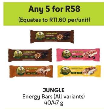 Jungle Energy Bars