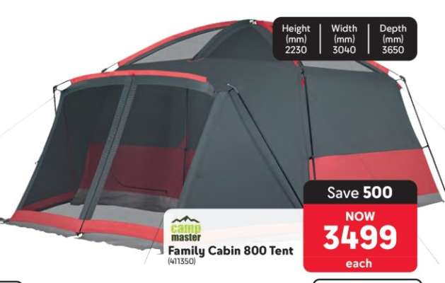 Family Cabin 800 Tent