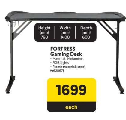 Fortress Gaming Desk