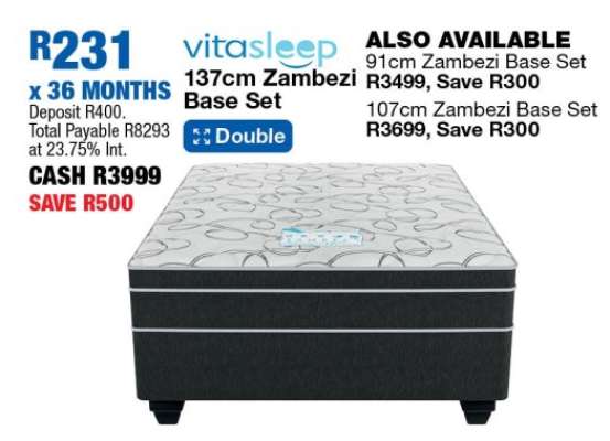 137cm Zambezi Base Set