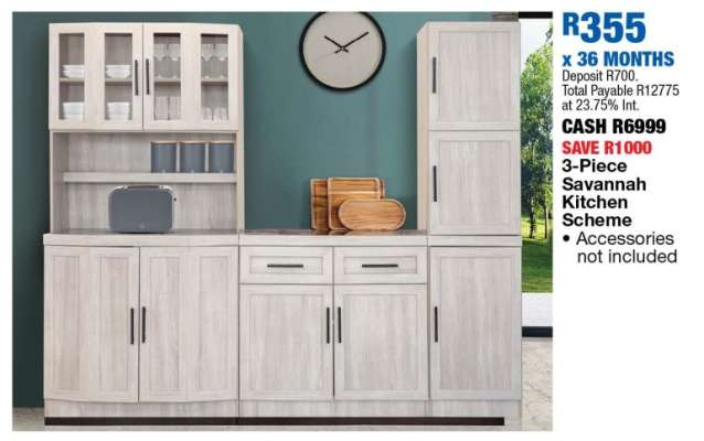 3-Piece Savannah Kitchen Scheme