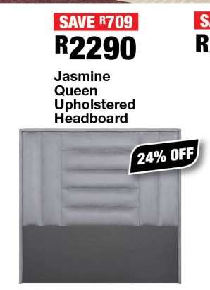 Jasmine Queen Upholstered Headboard