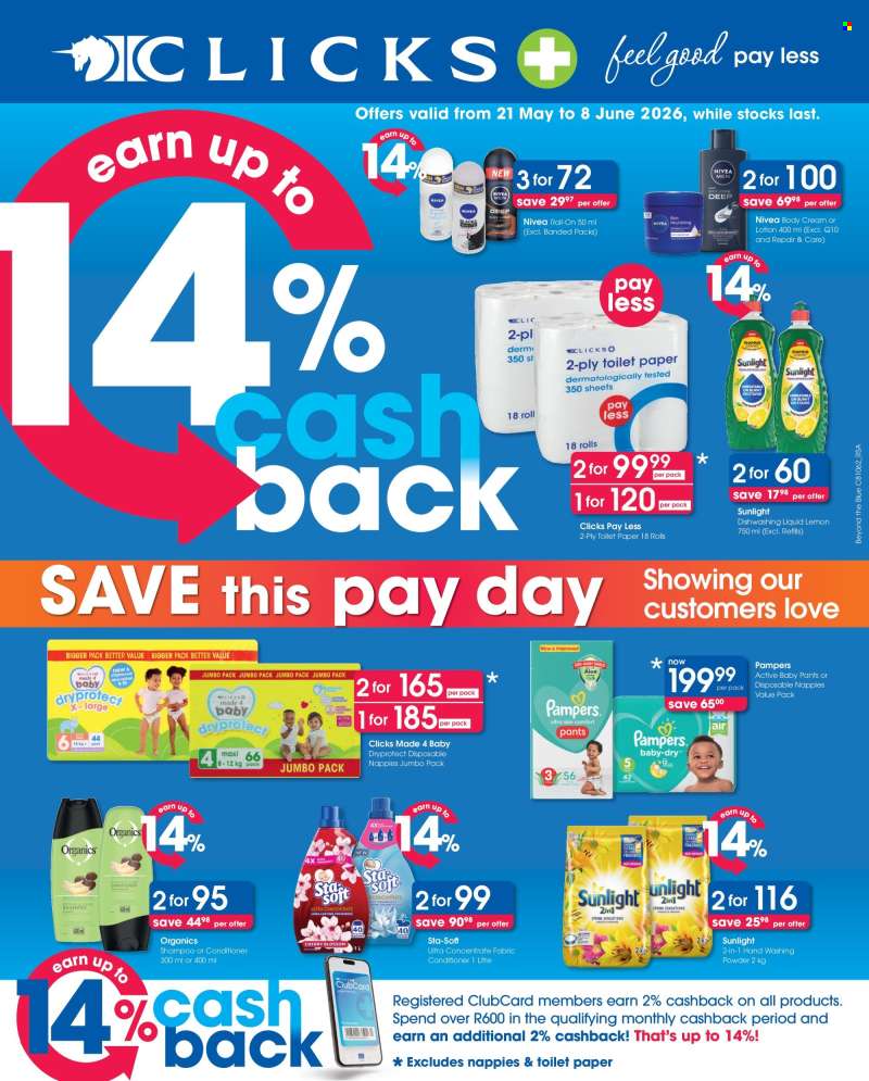 Clicks catalogue  - 21/05/2026 - 08/06/2026.