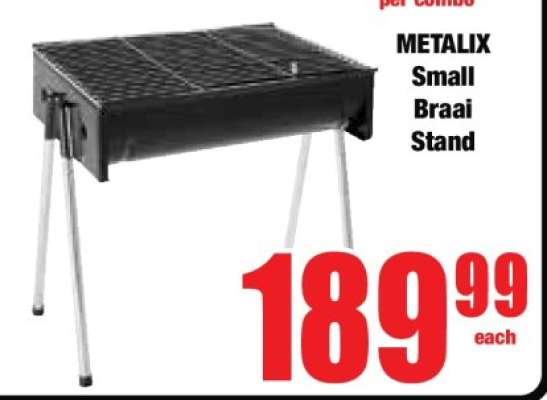 METALIX Small Braai Stand