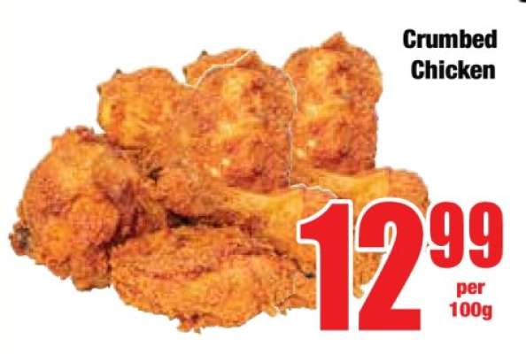 Crumbed Chicken