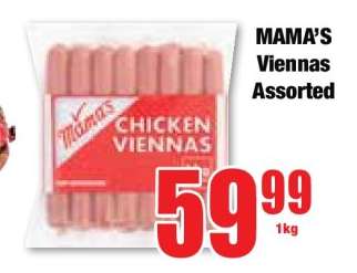 MAMA'S Viennas Assorted