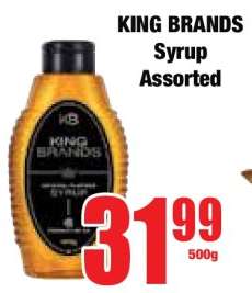 KING BRANDS Syrup Assorted