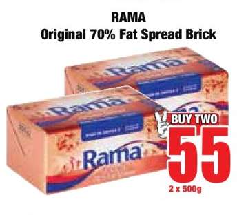 Rama Original 70% Fat Spread Brick