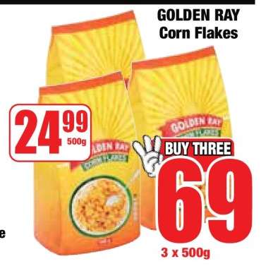 GOLDEN RAY Corn Flakes