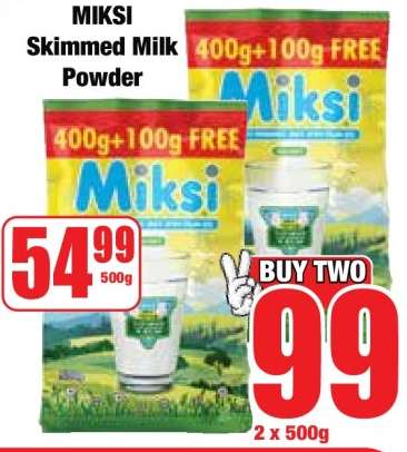 MIKSI Skimmed Milk Powder