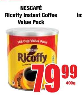 NESCAFÉ Ricoffy Instant Coffee Value Pack