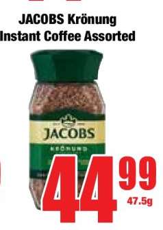 JACOBS Krönung Instant Coffee Assorted
