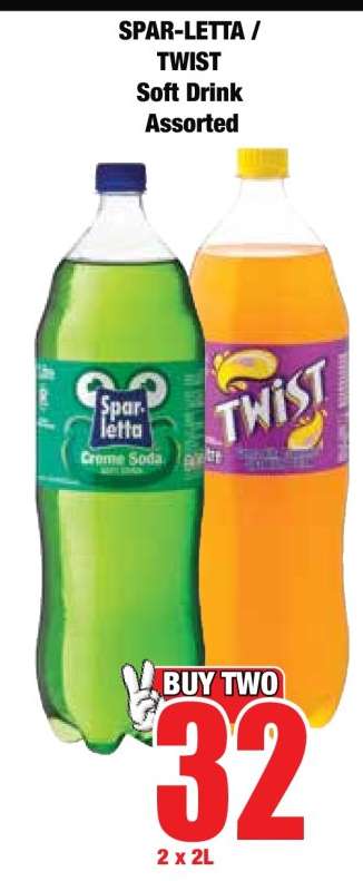 SPAR-LETTA / TWIST Soft Drink Assorted