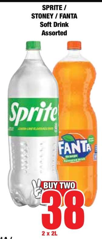 SPRITE / STONEY / FANTA Soft Drink Assorted
