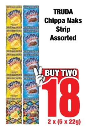 TRUDA Chippa Naks Strip Assorted