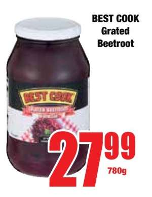 BEST COOK Grated Beetroot