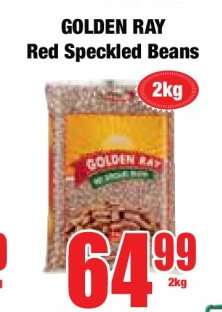 GOLDEN RAY Red Speckled Beans
