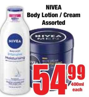 NIVEA Body Lotion / Cream Assorted