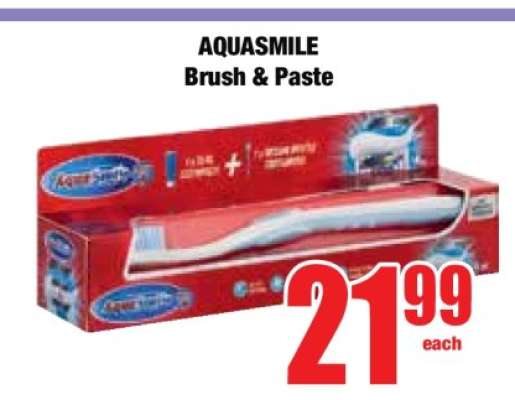 AQUASMILE Brush & Paste