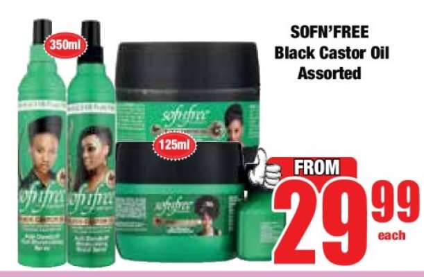 SOFN’FREE Black Castor Oil Assorted