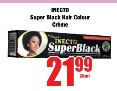 Inecto Super Black Hair Colour Creme