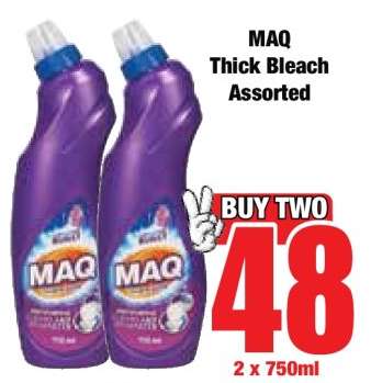 MAQ Thick Bleach Assorted