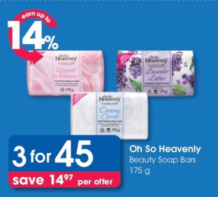 Oh So Heavenly Beauty Soap Bars