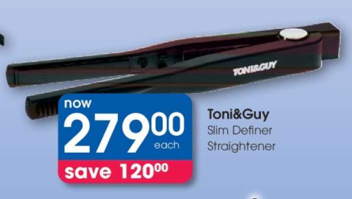 Toni&Guy Slim Definer Straightener