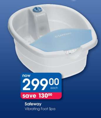 Safeway Vibrating Foot Spa