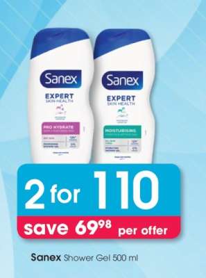 Sanex Shower Gel 500 ml
