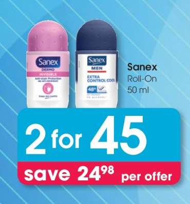 Sanex Roll On 50 ml
