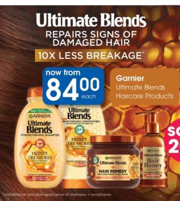 Garnier Ultimate Blends Haircare Products