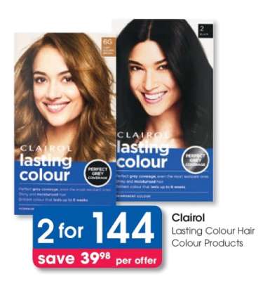 Clairol Lasting Colour Hair Colour Products