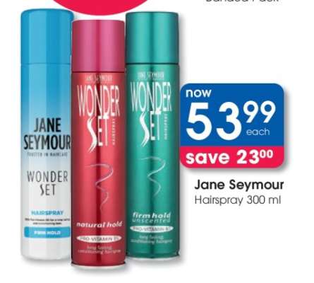 Jane Seymour Hairspray 300 ml