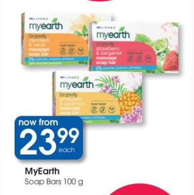 MyEarth Soap Bars 100 g
