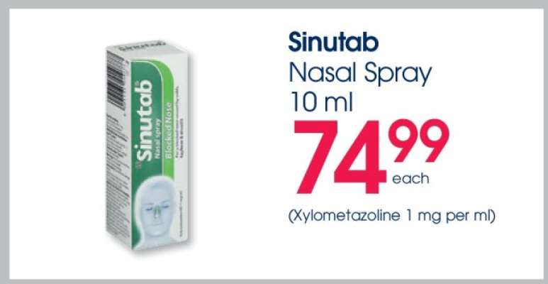 Sinutab Nasal Spray 10 ml