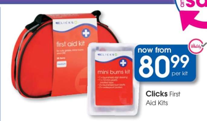 Clicks First Aid Kits