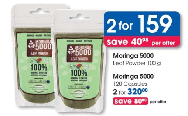 Moringa 5000 Leaf Powder 100 g