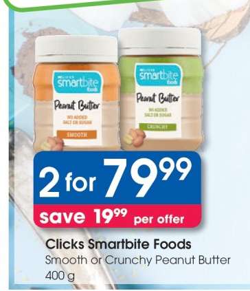 Clicks Smartbite Foods
