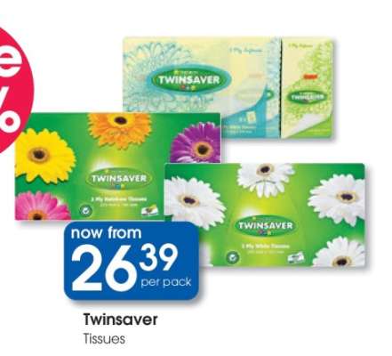 Twinsaver Tissues