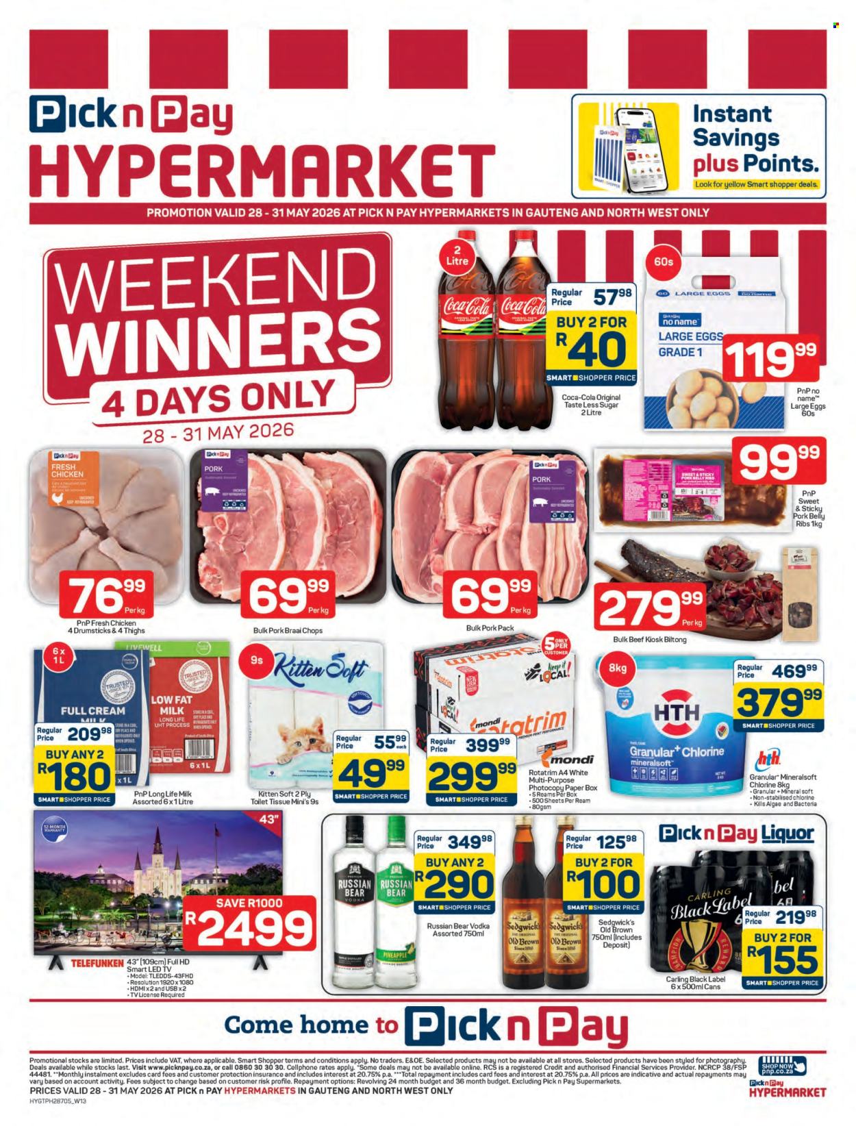 Pick n Pay Hypermarket specials - 28/05/2026 - 31/05/2026. Page 1